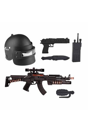 Erdem Sesli ve Işıklı CS GO Askeri Oyun Seti ER-120M