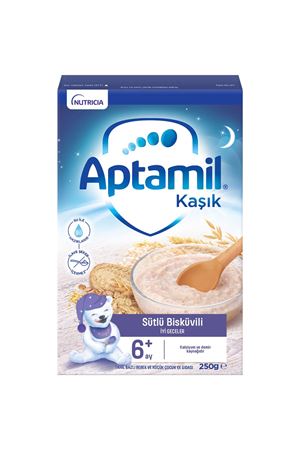 Aptamil Sütlü Bisküvili Kaşık Maması 250 Gr