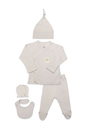 Bistyle Modal Flying Balloons 5'Li Hastane Çıkışı BS12109 Bej