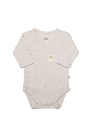 Bistyle Organic Modal Flying Balloons Kruvaze Uzun Kol Body BS17121 Bej