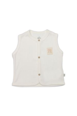 Bistyle Modal Flying Balloons Bebek Yelek BS18110 Ekru