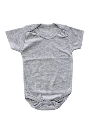 Çıtçıtlı Gri Kısa Kol Body Zıbın