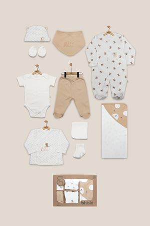 Bistyle I Am So Bear 10'lu Hastane Çıkışı 11102 Bej-Ekru