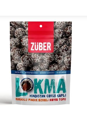 Züber Lokma Meyve Topu 96 Gr Hindistan Cevizli