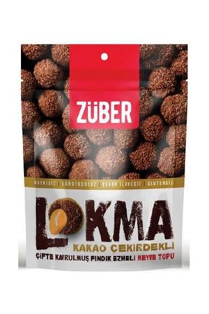 Züber Lokma Meyve Topu 96 Gr Kakaolu