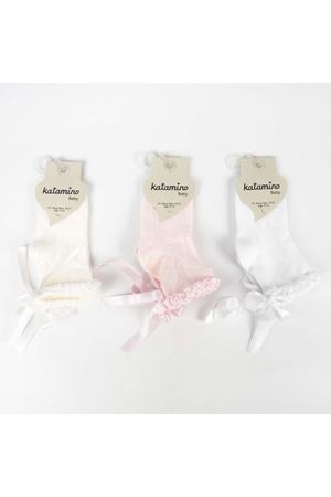 Katamino Oben Aks Kız Bebek Soket Çorap K48019 Asorti