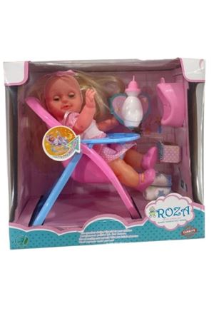 Global Toys Roza Mama Sandalyeli Bebek