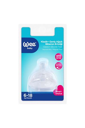Wee Baby Geniş Ağızlı Biberon Emziği Normal Akış No:2 853