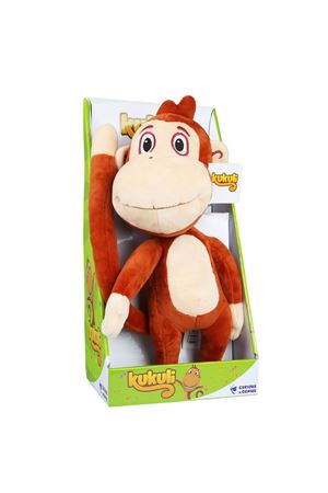 Kukuli Müzikli Peluş Oyuncak Maymun 55072