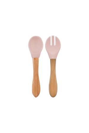 OiOi Mama Kaşığı ve Çatal Seti Pinky Pink