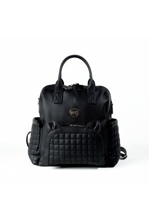 M&Y Kitty Deri Anne Bebek Bakım Sırt Çantası 7271 Siyah