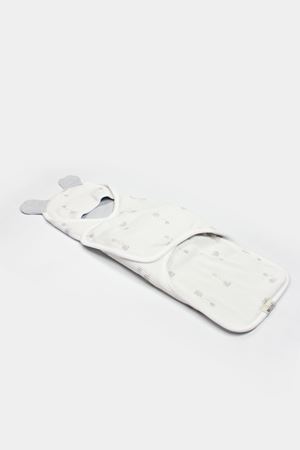 Bistyle Flying Elephant Organik Bel Destekli Kundak 75102 Ekru Gri