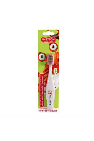 Babyton Bio Ultra Yumuşak Çocuk Diş Fırçası Yengeç