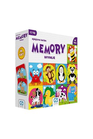 Games Eşleştirme Kartları Hayvanlar 48 Kart 5041