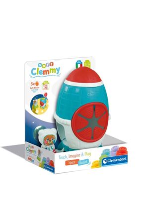 Clementoni Baby Soft Clemmy Yumuşak Blok Duyusal  Roket 17806