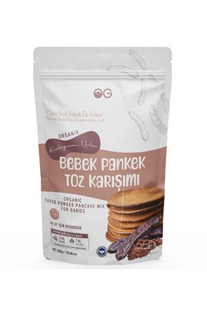 OG Natural Organik Keçiboynuzu Unlu Bebek Pankek Toz Karışımı 300 Gr