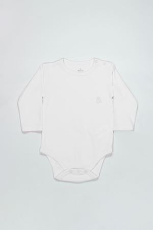 Bistyle Natural Basic Style Uzun Kol Body 17104 Beyaz