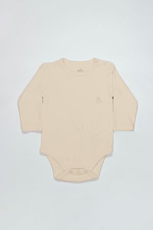 Bistyle Natural Basic Style Uzun Kol Body 17104 Bej