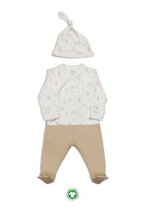 Bistyle Always Dream 3'Lü Zıbın Takım 13110 Ekru Bej