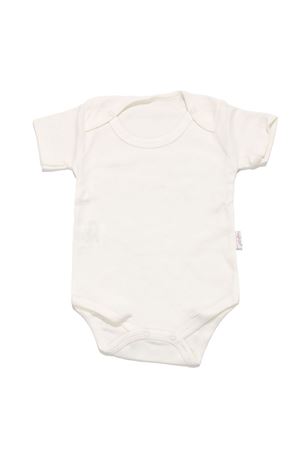 Ekru Kısa Kol Çıtçıtlı Badı Zıbın