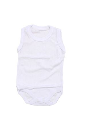 Unisex Beyaz Jakarlı Askılı Çıtçıtlı Body Zıbın