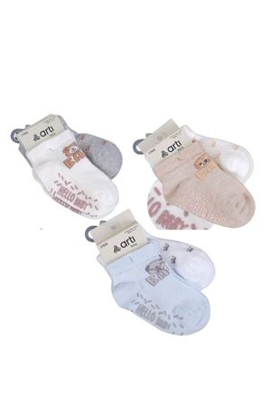 Katamino Athena 2'li Aks. Erkek Bebek Patik Çorap K48026 Asorti