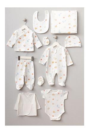 Bebitof Panter 10 Parça Hastane Çıkışı 10113 Ekru