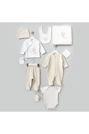 Bebitof Sevimli Kaplan 10 Parça Hastane Çıkışı 10095 Ekru