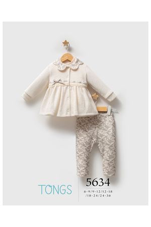 Tongs Baby Little Honey 3'lü Takım 5634 Ekru