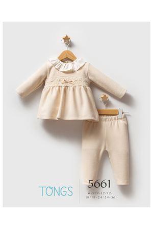 Tongs Baby Lace Dream 2'li Takım 5661 Ekru