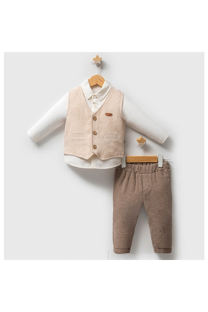 Tongs Baby Costamary 3'lü Takım 5730 Bej