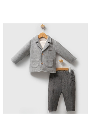 Tongs Baby Customary 3'lü Takım 5731 Gri