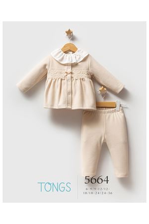 Tongs Baby Lace Dream 3'lü Takım 5664 Ekru