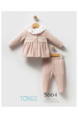 Tongs Baby Lace Dream 3'lü Takım 5664 Pudra