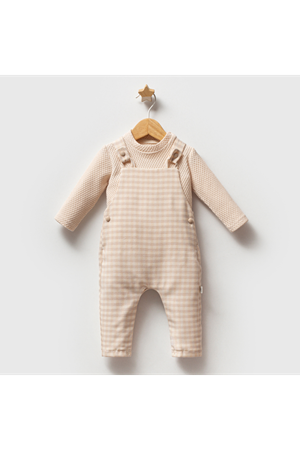 Tongs Baby College Salopet 5581 Kahverengi