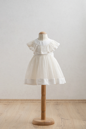 Tongs Baby Bebek Elbise 3942 Ekru