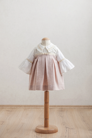 Tongs Baby Bebek Elbise 3919 Pudra