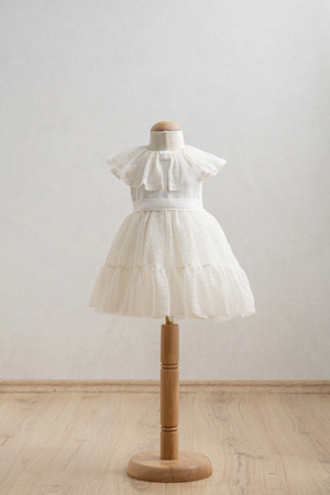 Tongs Baby Bebek Elbise 3941 Ekru