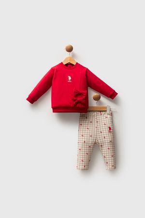 U.S. Polo Assn 2 li Takım USB2727 Kırmızı