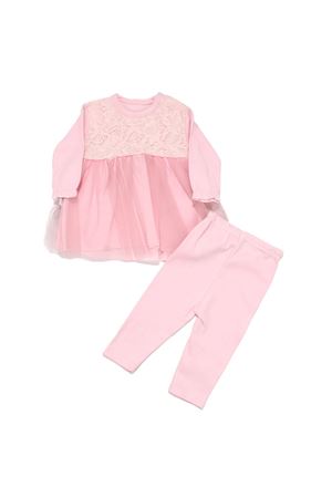 Kız Bebek Pembe Tüllü 2'li Takım
