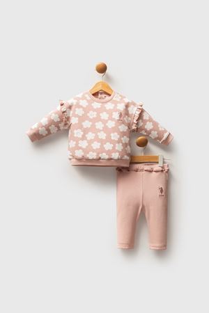 U.S. Polo Assn 2 li Takım USB2770 Pudra