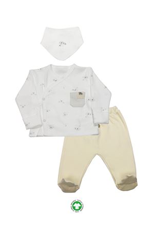 Bistyle 3Lü Zıbın Takım Lıttle Koala 13109 Gri