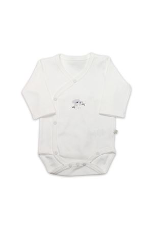 Bistyle Kruvaze Body Uzun Kol Lıttle Koala 17113 Gri