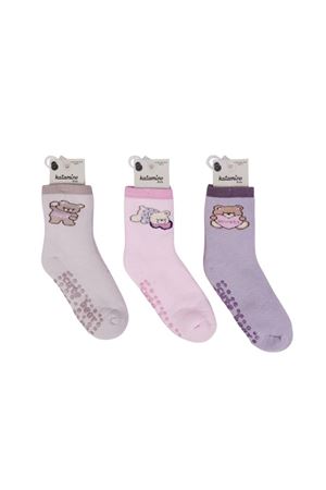 Katamino Riva Abs'li Kız Havlu Soket Çorap 250239 Asorti