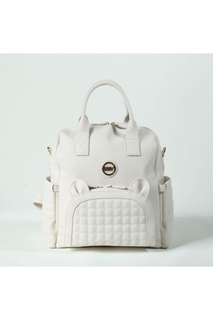 M&Y Kitty Deri Anne Bebek Bakım Sırt Çantası 7271 Krem