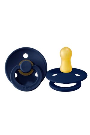 Bibs Colour Kauçuk Emzik 0-6 Ay Deep Space