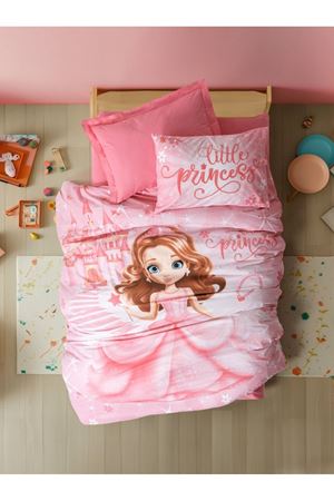 Cotton Box Junior Nevresim Takımı Tek Kişilik Gimbiya Pembe