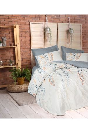 Cotton Box Complete Set Tek Kişilik Hiedra İndigo