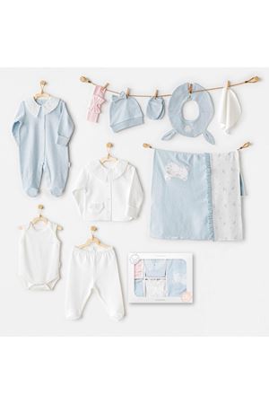 Andywawa AC25651 Cuddly Bunny Bear 10'Lu Hastane Çıkışı Pink Blue