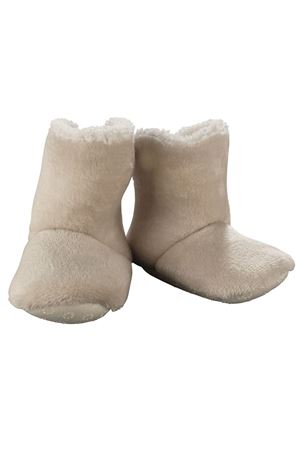 Erkek Bebek Kahve Peluş Panduf 6-18 Ay